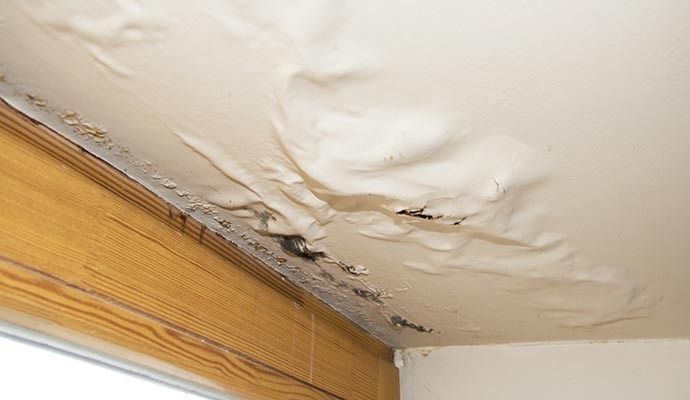 Roof Leak Water Damage Restoration in Orange County and LA, Ca