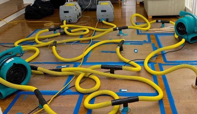 Retail Store or Space Damage Restoration in Los Angeles, CA — DKI Restotech