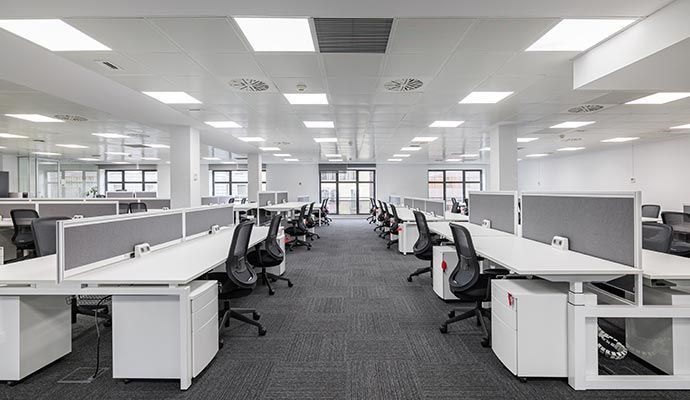 Office Building or Space Restoration in Orange County — DKI Restotech
