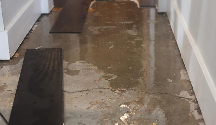 Broken Main Water Line Damage Restoration in Orange County & LA — DKI Restotech