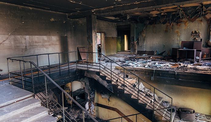 Commercial Restoration in Orange County — DKI Restotech